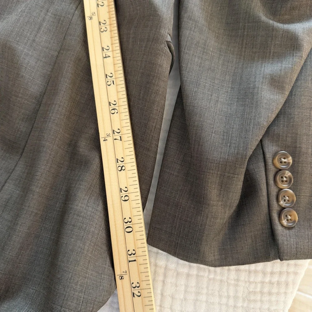 Vintage Chaps Ralph Lauren 2 Piece Suit Mens 46 Brown Wool 40x29 Canada 90s